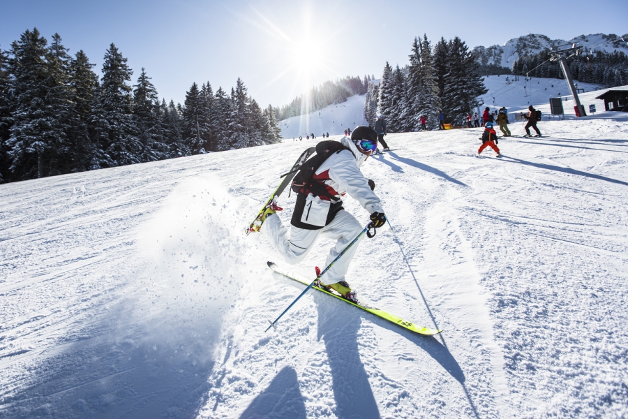 Wintersport Zöblen